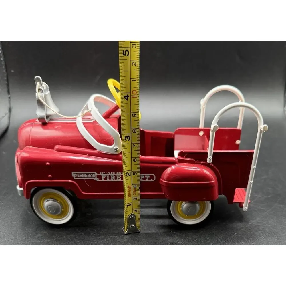 Hallmark Kiddie Car Classics Fire Dept Pedal Car 1991 Numbered No Box -S1